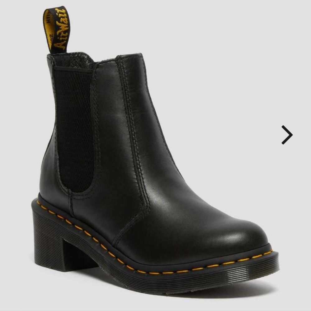Dr Marten CADENCE WOMEN'S LEATHER HEELED CHELSEA BOOTS EEUC